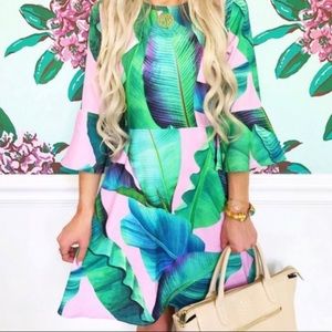 Goodnight Macaroon Trinity palm tree dress